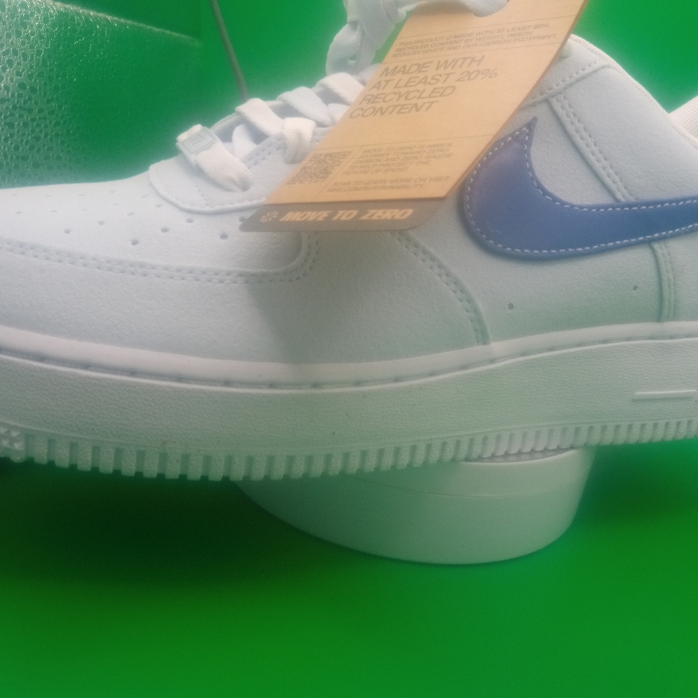 Blue polar tint air Force ones